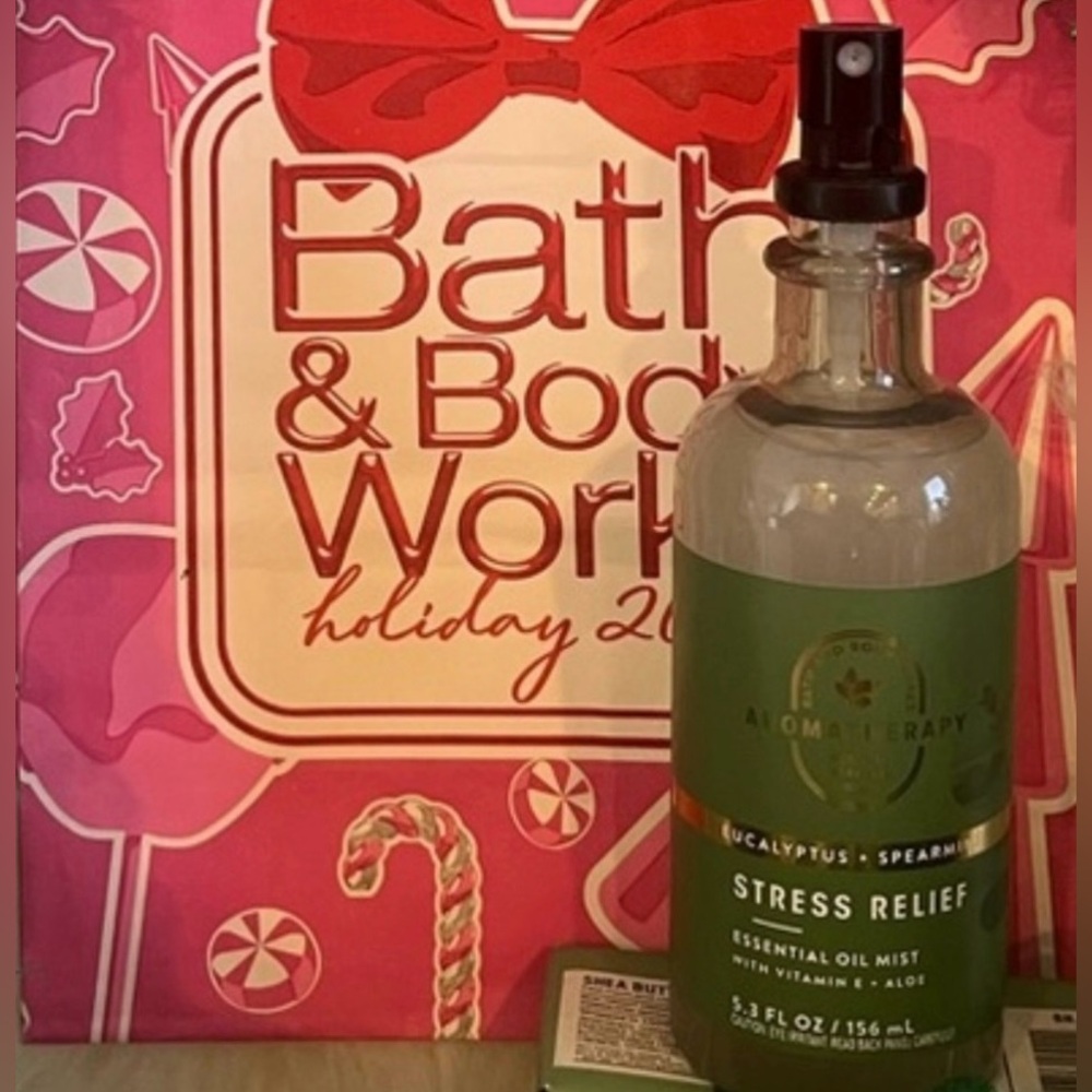 Bath & Body Works Eucalyptus Spearmint Stress Relief Body Mist, 5.3 oz
